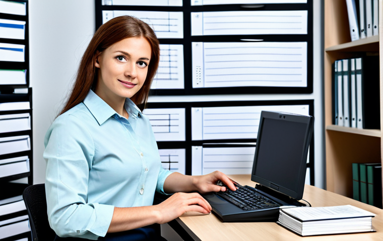 **

"A professional information specialist in a modern office setting, fully clothed in business casual attire, researching on a computer, surrounded by organized documents and reference books, emphasizing digital literacy and information retrieval skills. Safe for work, appropriate content, perfect anatomy, correct proportions, natural pose, professional, high quality, well-formed hands, proper finger count, natural body proportions, modest clothing."

**